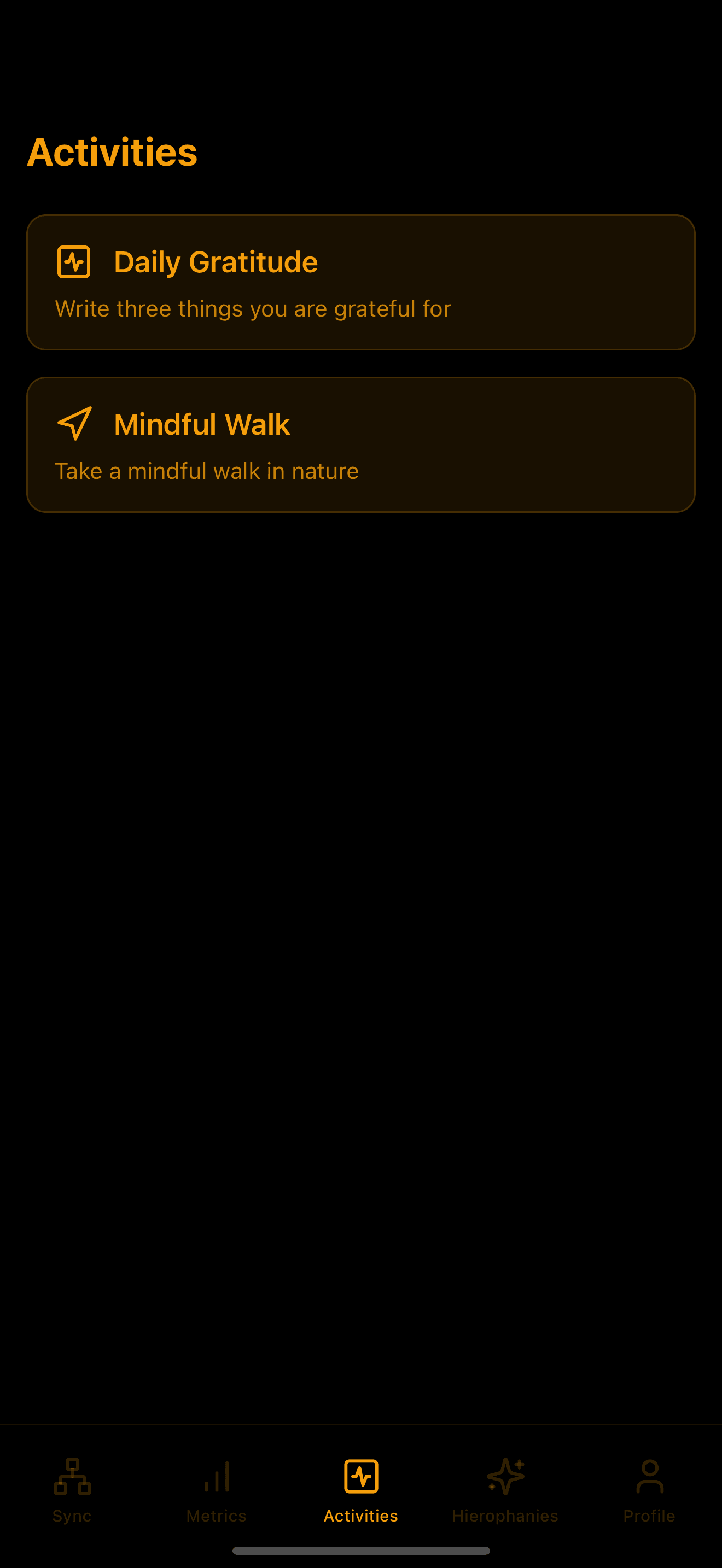 HierophanyAI app screenshot 3