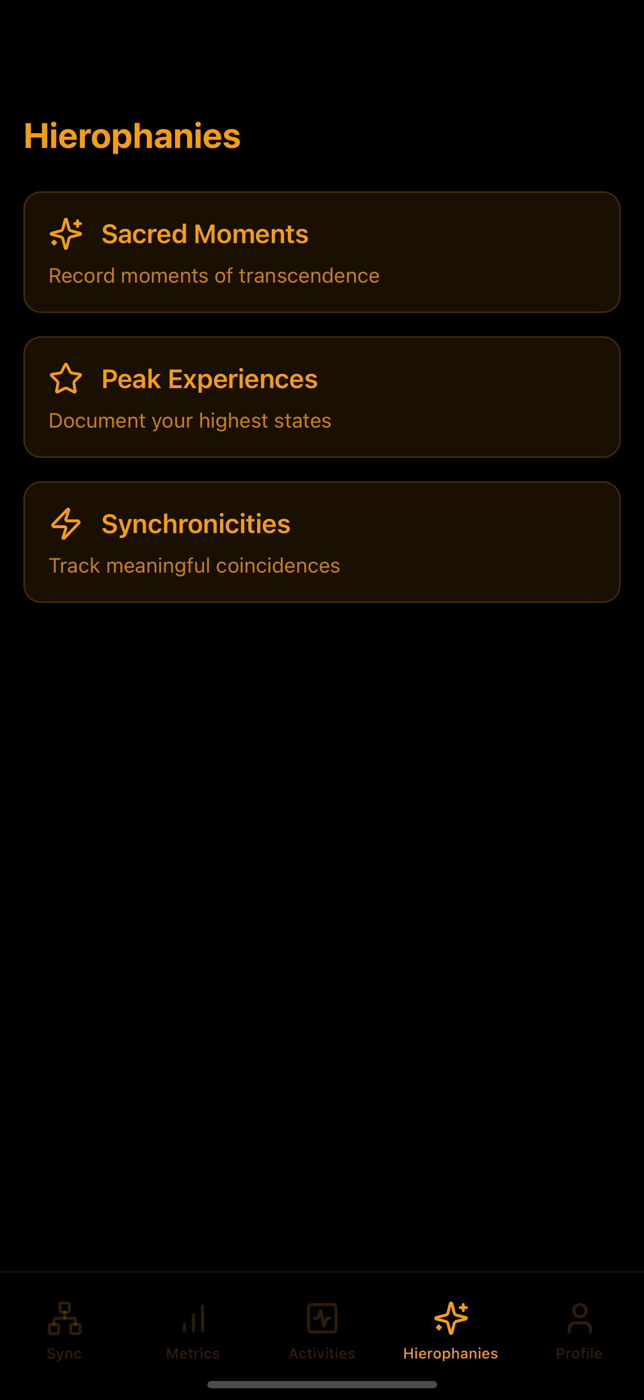 HierophanyAI app screenshot 4